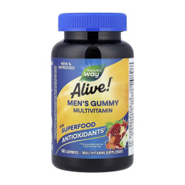 Alive!® Men's Gummy Multivitamin - 60 gummies Nature's Way