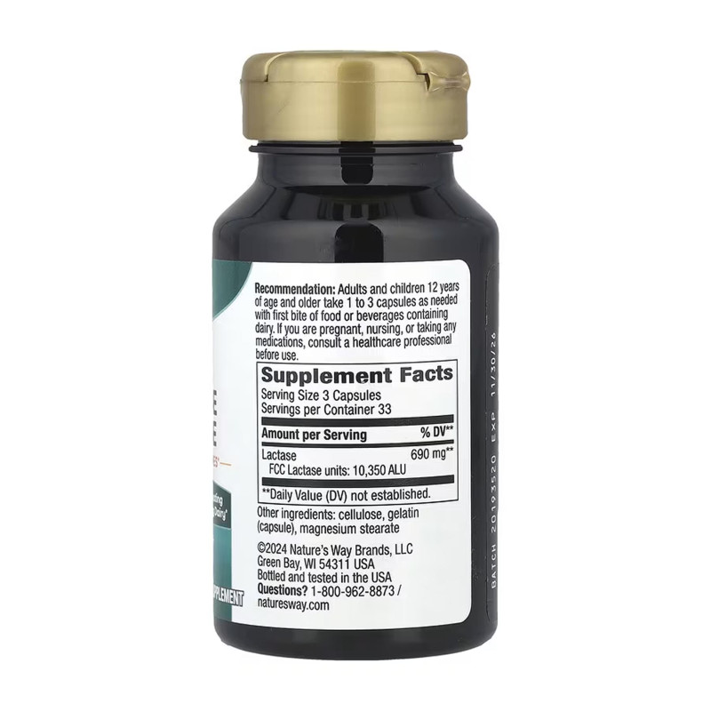 Lactase Enzyme - 100 caps Nature's Way