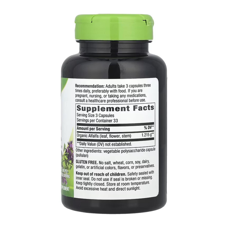 Alfalfa - 100 vcaps Nature's Way