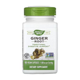 Ginger Root - 100 vcaps Nature's Way