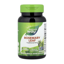 Rosemary Leaf - 100 vcaps Nature's Way
