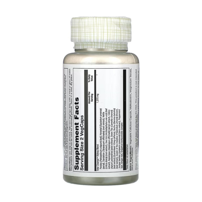 Total Cleanse Kidney - 60 vcaps Solaray