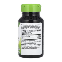 L-Theanine - 60 vcaps Nature's Way