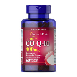 Q-SORB™ CO Q-10 400 mg - 60 Rapid Release Softgels Puritans Pride