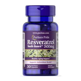 Resveratrol 500 mg - 30 caps Puritans Pride