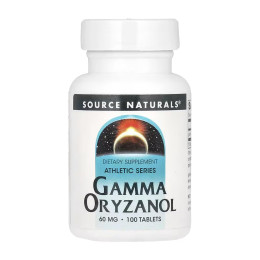 Gamma Oryzanol 60 mg - 100 tabs Source Naturals