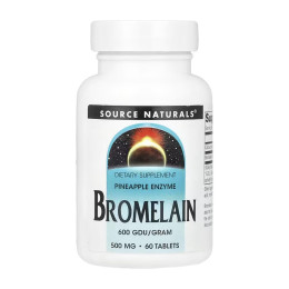 Bromelain 600 GDU - 60 tabs Source Naturals