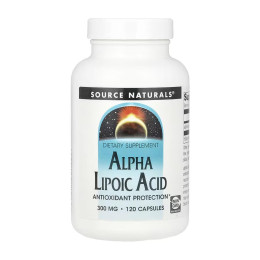 Alpha Lipoic Acid 300 mg - 120 caps Source Naturals