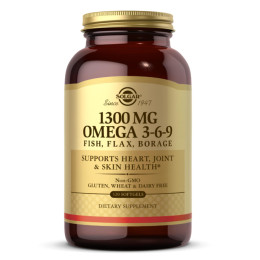 Omega 3-6-9 1300mg - 120 softgels Solgar