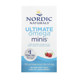 Ultimate Omega 2X Minis - 60 mini softgels Nordic Naturals