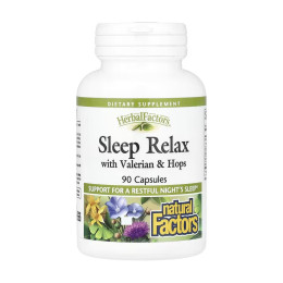Sleep Relax - 90 caps Natural Factors