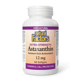 Astaxanthin 12mg - 60 softgels Natural Factors