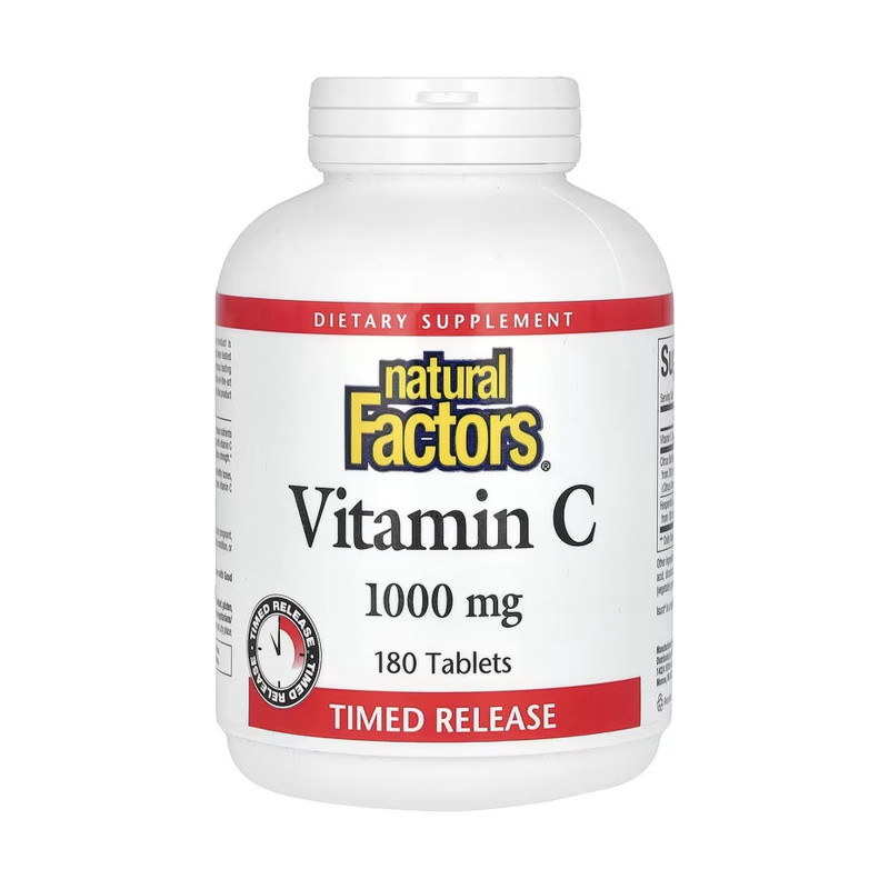 Vitamin C 1000mg - 180 tabs Natural Factors