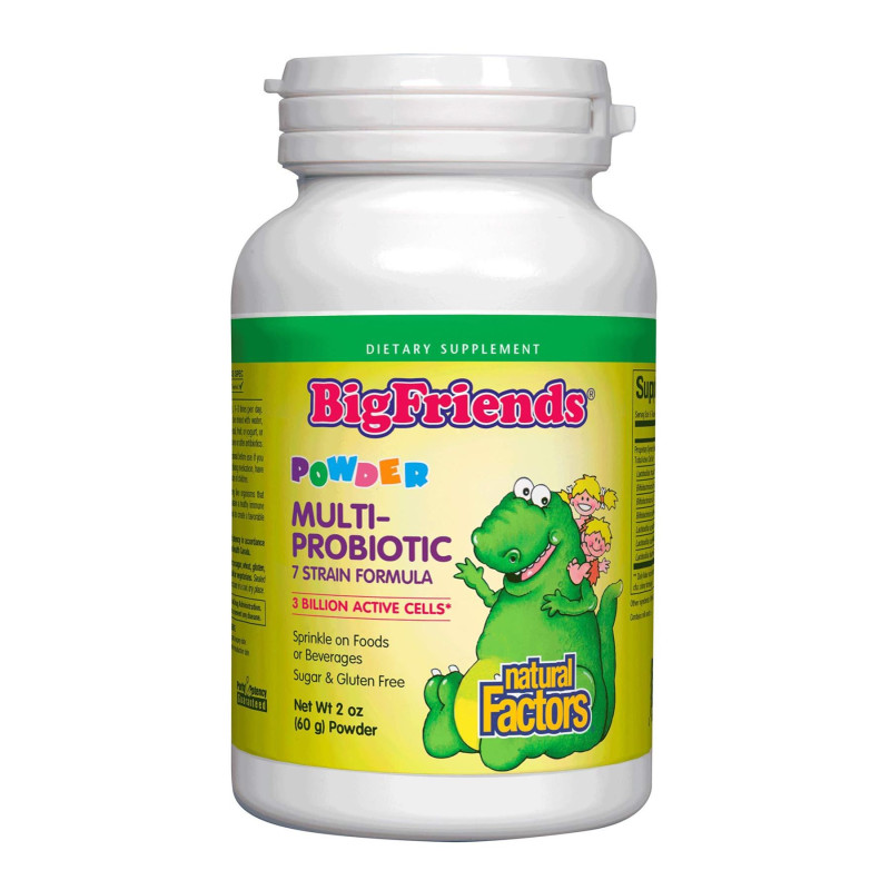 BigFriends Multi-Probiotic Powder 3 Billion - 60g Nordic Naturals
