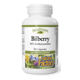 Bilberry 40mg - 90 caps Natural Factors