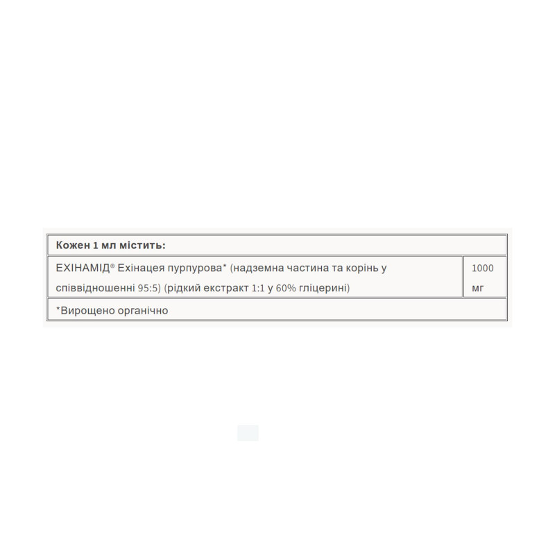 BigFriends Echinacea Alcohol-Free Fresh Herb Tincture for Kids - 50 ml Natural Factors