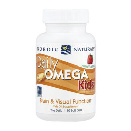 Daily Omega Kids - 30 softgels Natural Fruit Nordic Naturals