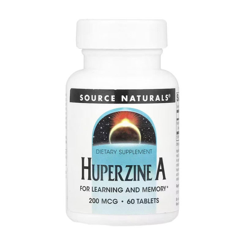 Huperzine A 200 mcg - 60 tabs Source Naturals