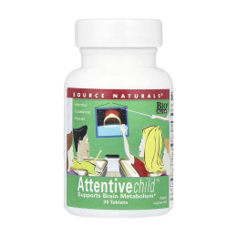 Attentive Child™- 30 tabs Source Naturals