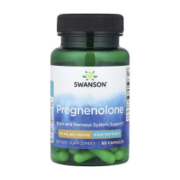 Pregnenolone High Potency 25 mg - 60 caps Swanson