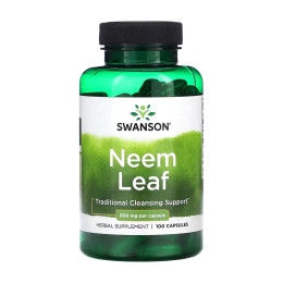 Neem Leaf 500 mg - 100 caps Swanson