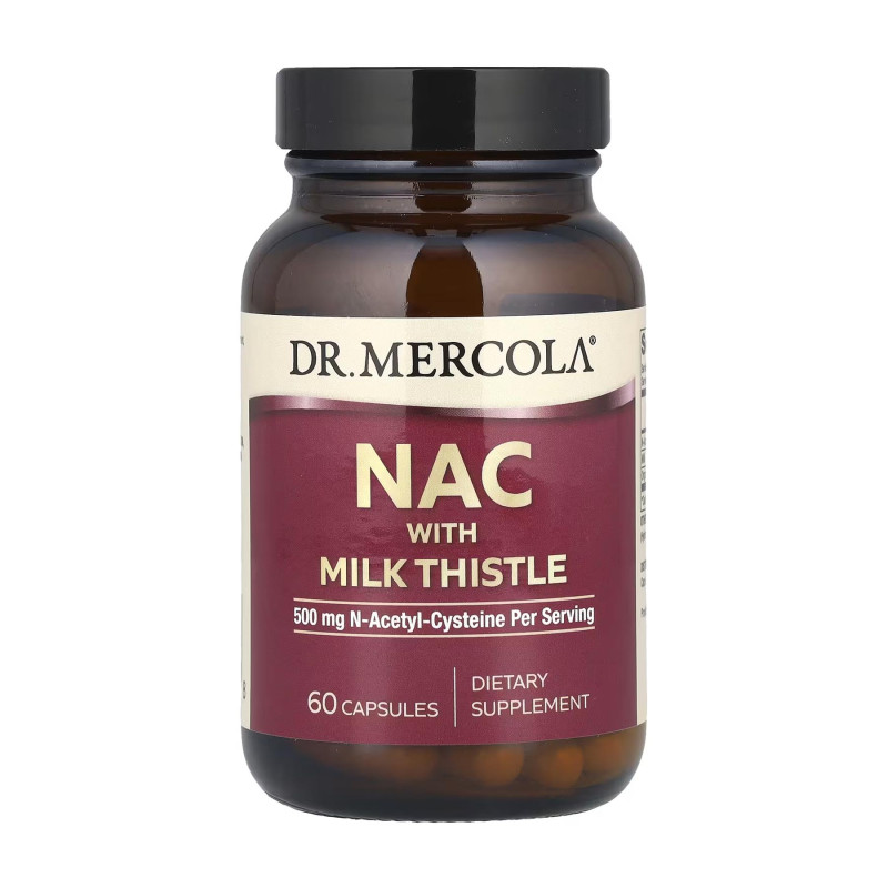 NAC with Milk Thistle 30 Day - 60 caps Dr. Mercola