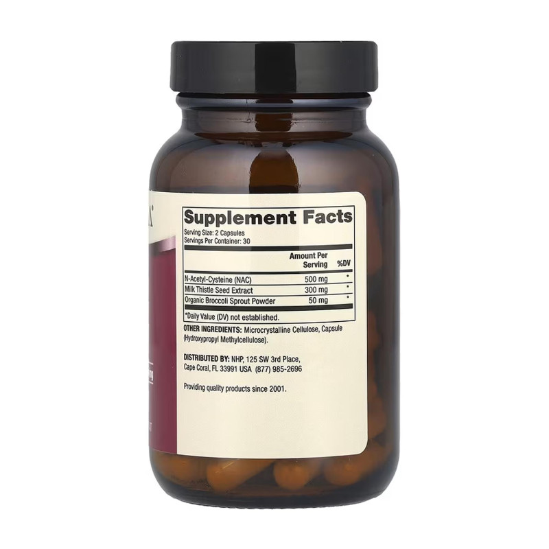 NAC with Milk Thistle 30 Day - 60 caps Dr. Mercola