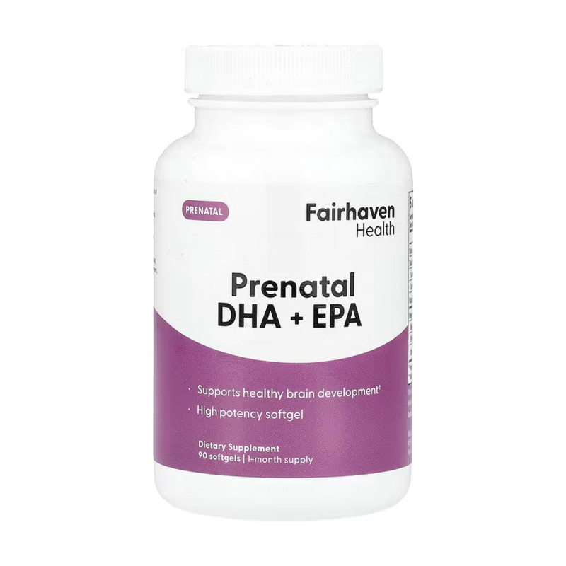 Prenatal DHA + EPA - 90 softgels Fairhaven Health