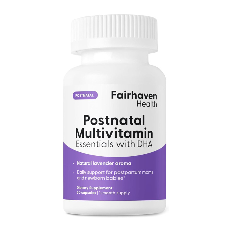 Postnatal Multivitamin Essentials with DHA - 60 caps Fairhaven Health