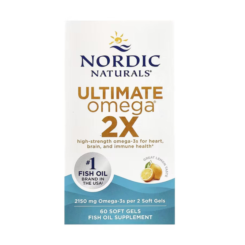 Ultimate Omega 2X - 60 softgels (Пошкоджена упаковка) Nordic Naturals