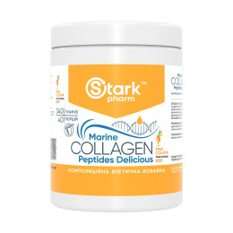 Marine Collagen Peptides Delicious - 340g Pina Colada Stark Pharm