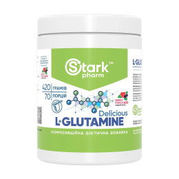 L-Glutamine Delicious - 420g Berry Punch Stark Pharm