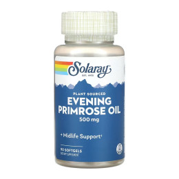 High Potency Evening Primrose 500mg - 90 softgels Solaray