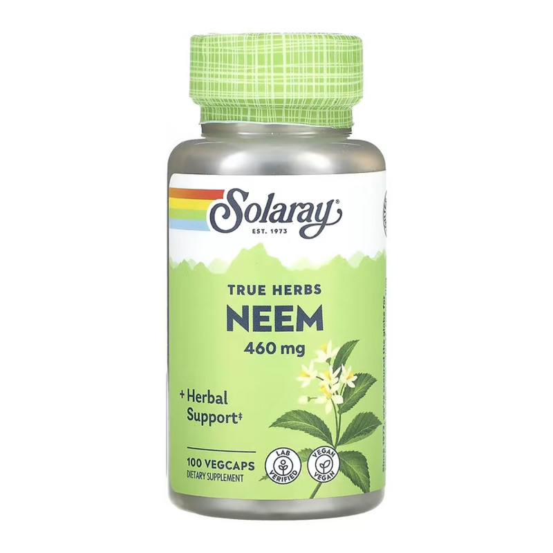 Neem Leaf 460mg - 100 vcaps Solaray