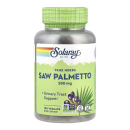 Saw Palmetto Berry 580mg - 180 vcaps Solaray