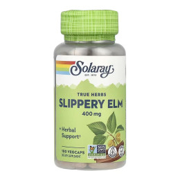 Slippery Elm Bark 400mg - 100 vcaps Solaray