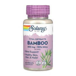 Bamboo Stem Extract 300mg - 60 vcaps Solaray