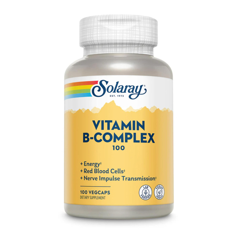 Vitamin B-Complex 100 - 100 vcaps Solaray