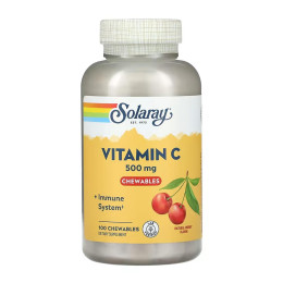 Vitamin C 500mg - 100 chewables Solaray