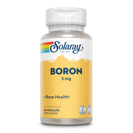 Boron Citrate 3mg - 60 vcaps Solaray