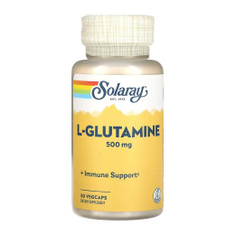L-Glutamine 500mg - 50 vcaps Solaray