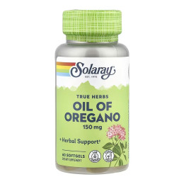 Oil of Oregano 150mg - 60 softgels Solaray
