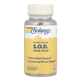 SOD 2000 Plus 400mg - 100 vcaps Solaray