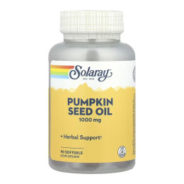 Pumpkin Seed Oil 1000mg - 90 softgels Solaray