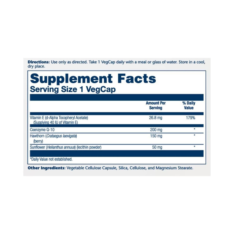 CoQ-10 200mg - 30 vcaps Solaray