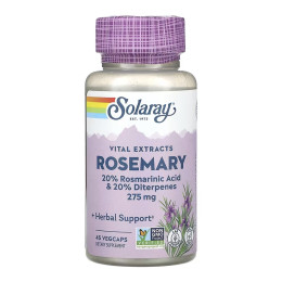 Rosemary 275mg - 45 vcaps Solaray