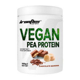 IronFlex Vegan Pea Protein (500 g, chocolate banana)