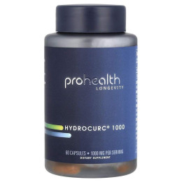 ProHealth Longevity, Hydrocurc® 1000, 1000 мг, 60 капсул (500 мг в 1 капсулі)