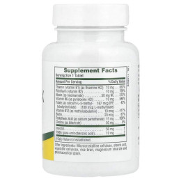 Комплекс вітамінів B з рисовими висівками, Nature's Plus, 90 таблеток