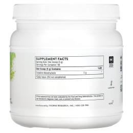 Креатин Thorne Research (Creatine) 450 г